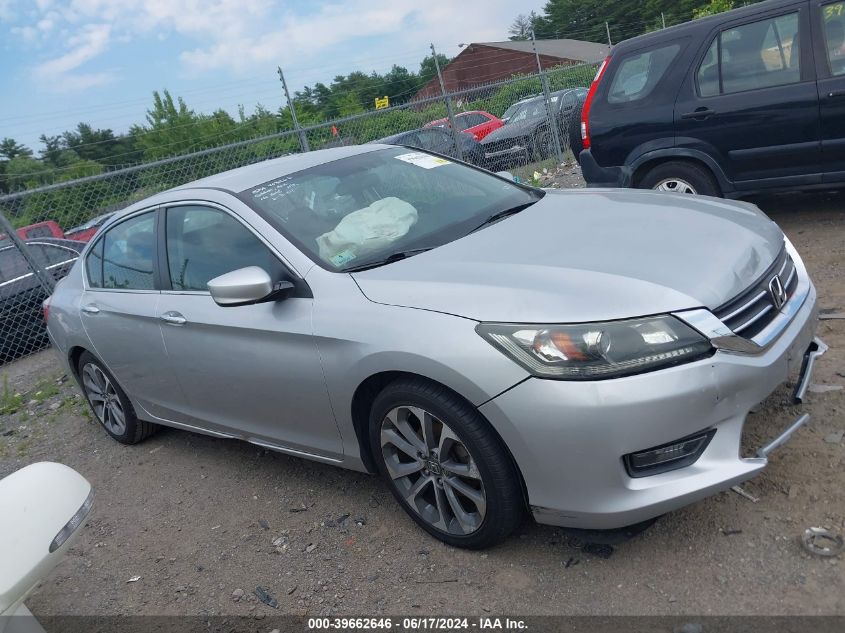 VIN 1HGCR2F54EA186128 2014 Honda Accord, Sport no.12