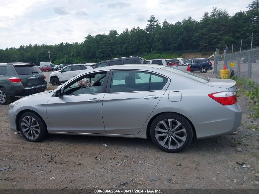 VIN 1HGCR2F54EA186128 2014 Honda Accord, Sport no.13