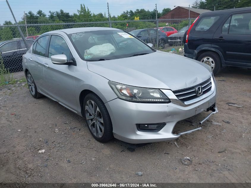 VIN 1HGCR2F54EA186128 2014 Honda Accord, Sport no.1