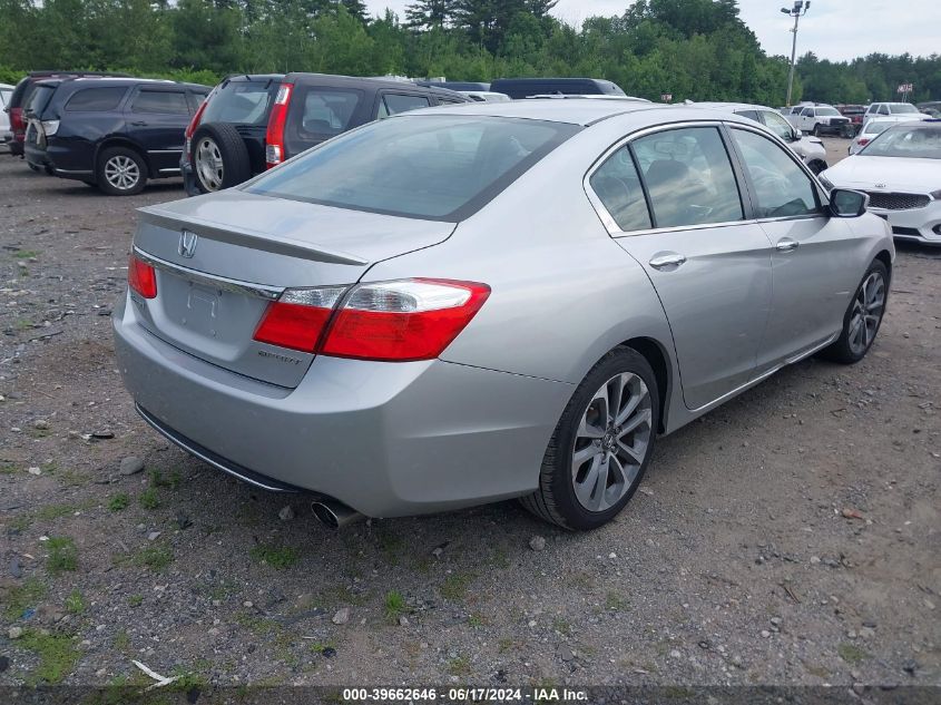 VIN 1HGCR2F54EA186128 2014 Honda Accord, Sport no.4