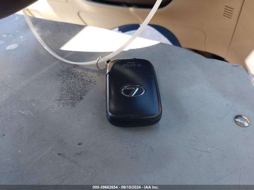 2010 Lexus Es 350 VIN: JTHBK1EG2A2349647 Lot: 39662654