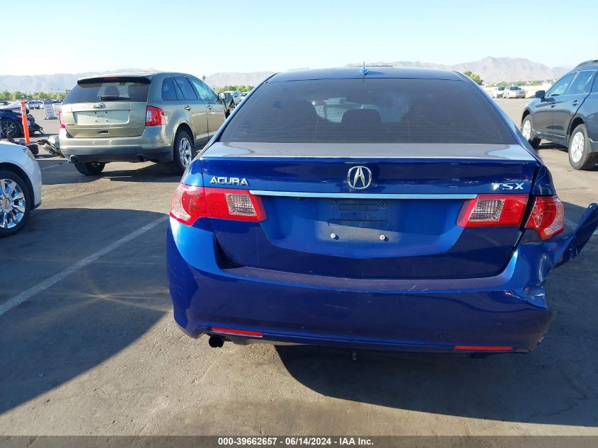 2013 Acura Tsx 2.4 VIN: JH4CU2F64DC002605 Lot: 39662657