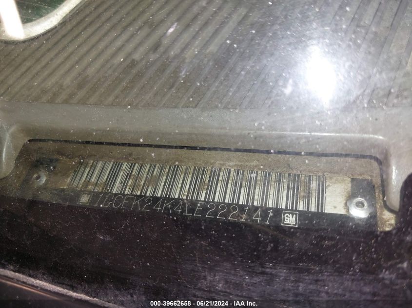 1990 Chevrolet Gmt-400 K2500 VIN: 1GCFK24K4LE222141 Lot: 39662658