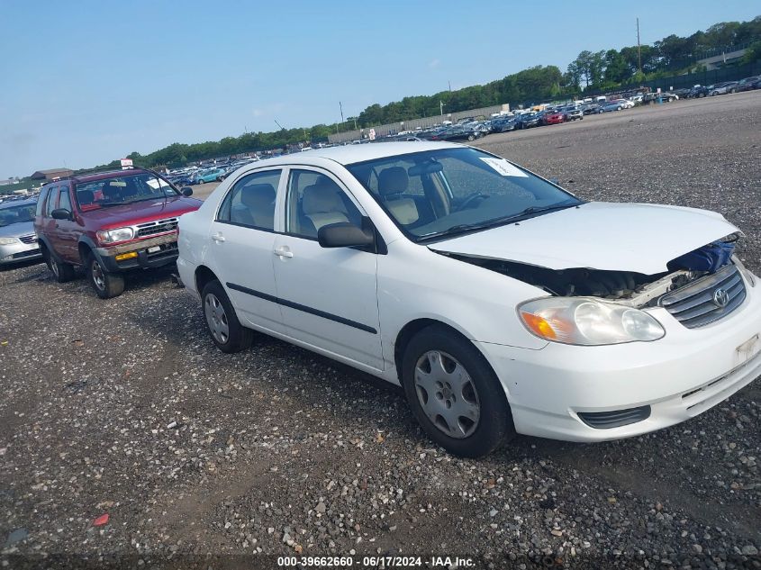 2004 Toyota Corolla Ce VIN: JTDBR32E142043572 Lot: 39662660