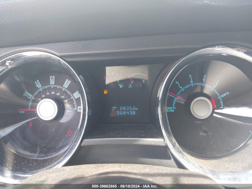 2010 Ford Mustang V6/V6 Premium VIN: 1ZVBP8AN3A5102617 Lot: 39662665