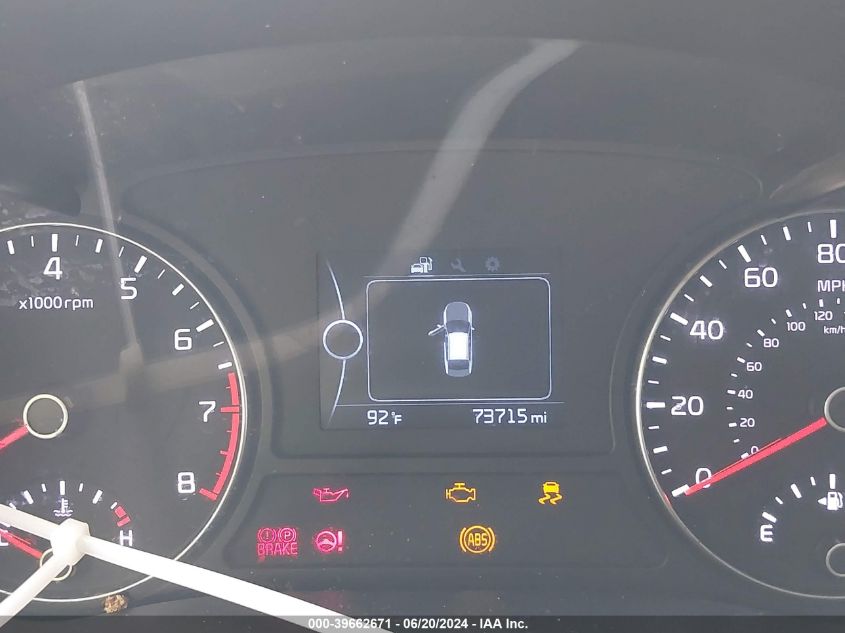 2017 Kia Optima Lx VIN: 5XXGT4L37HG149065 Lot: 39662671