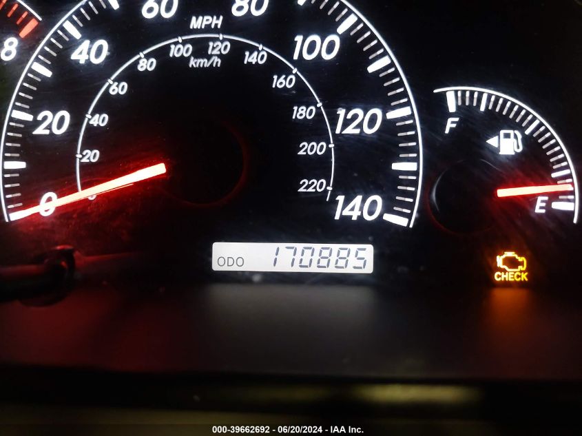 2005 Toyota Camry Le VIN: 4T1BE32K45U037090 Lot: 39662692