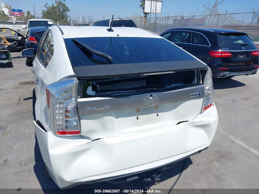 2012 Toyota Prius Plug-In VIN: JTDKN3DP0C3028743 Lot: 39662697