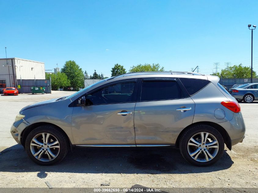 2009 Nissan Murano Le VIN: JN8AZ18W39W123251 Lot: 39662698