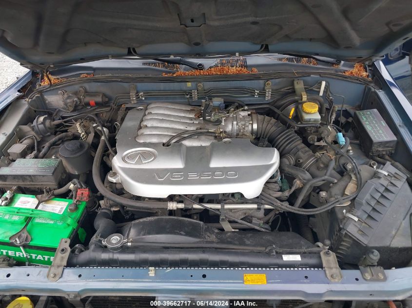 2002 Infiniti Qx4 Luxury VIN: JNRDR09Y32W250963 Lot: 39662717