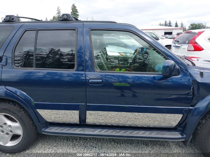 2002 Infiniti Qx4 Luxury VIN: JNRDR09Y32W250963 Lot: 39662717