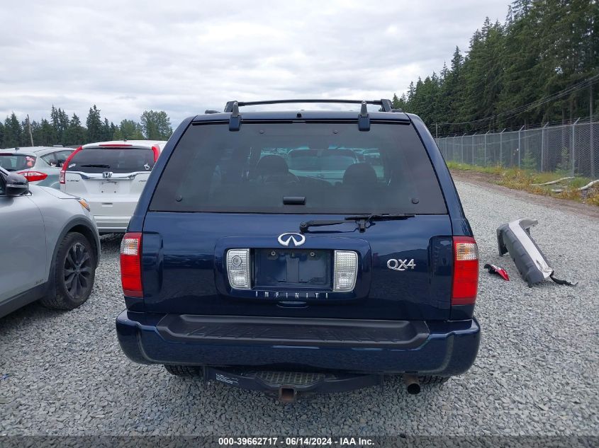 2002 Infiniti Qx4 Luxury VIN: JNRDR09Y32W250963 Lot: 39662717