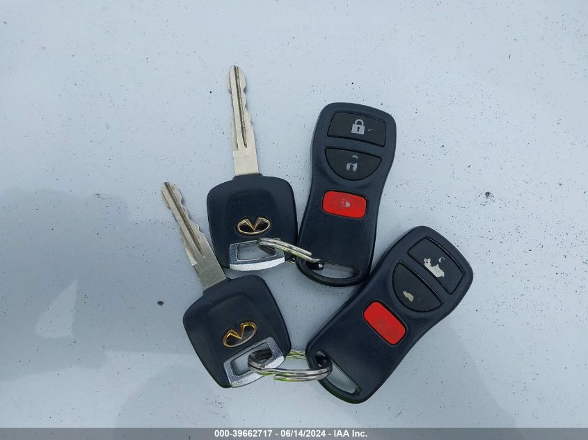 2002 Infiniti Qx4 Luxury VIN: JNRDR09Y32W250963 Lot: 39662717