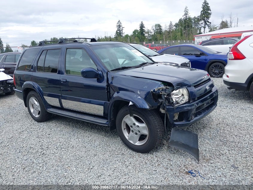 2002 Infiniti Qx4 Luxury VIN: JNRDR09Y32W250963 Lot: 39662717