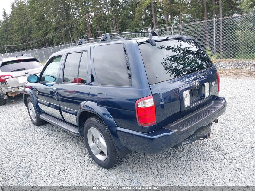 2002 Infiniti Qx4 Luxury VIN: JNRDR09Y32W250963 Lot: 39662717