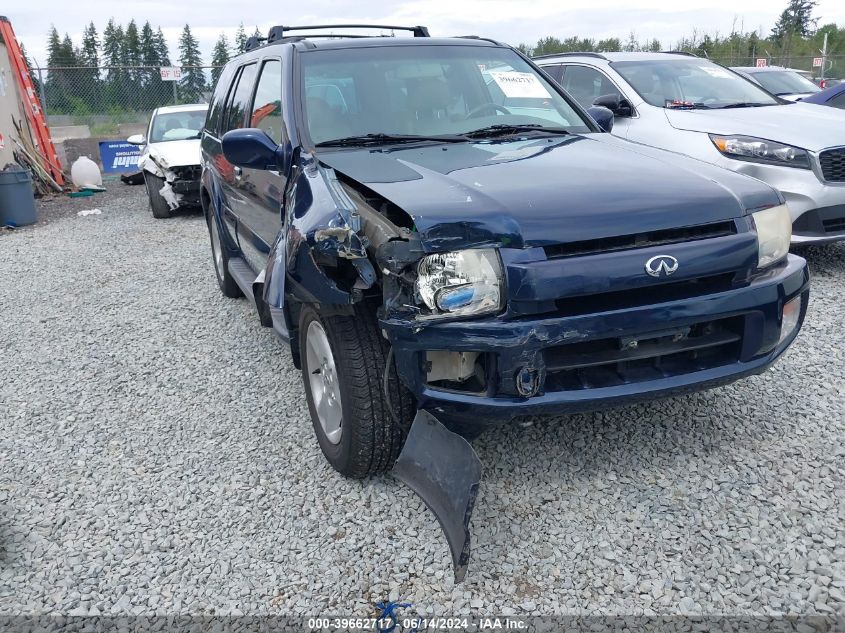 2002 Infiniti Qx4 Luxury VIN: JNRDR09Y32W250963 Lot: 39662717