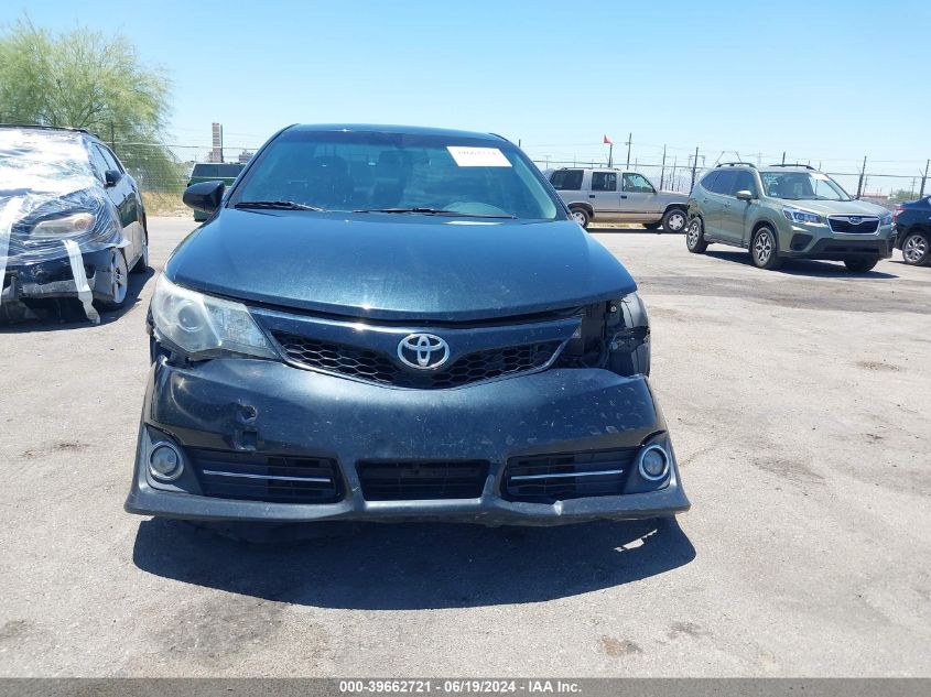 2013 Toyota Camry Se VIN: 4T1BF1FK0DU221842 Lot: 39662721