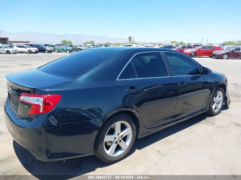 2013 Toyota Camry Se VIN: 4T1BF1FK0DU221842 Lot: 39662721