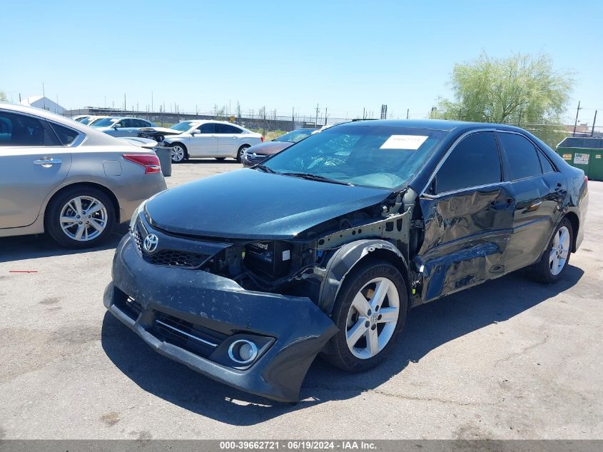 2013 Toyota Camry Se VIN: 4T1BF1FK0DU221842 Lot: 39662721