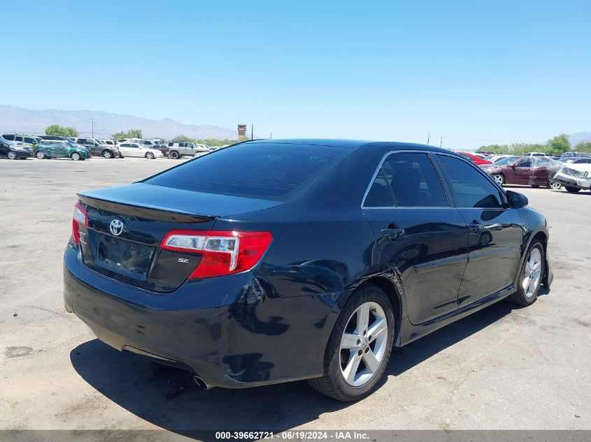 2013 Toyota Camry Se VIN: 4T1BF1FK0DU221842 Lot: 39662721