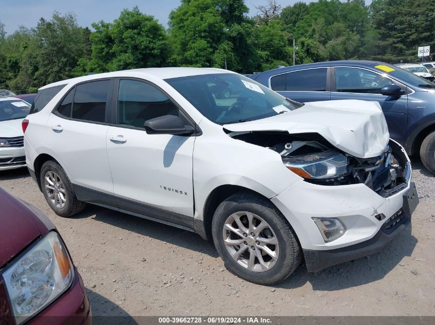 2020 Chevrolet Equinox Awd Ls VIN: 3GNAXSEV6LS620680 Lot: 39662728