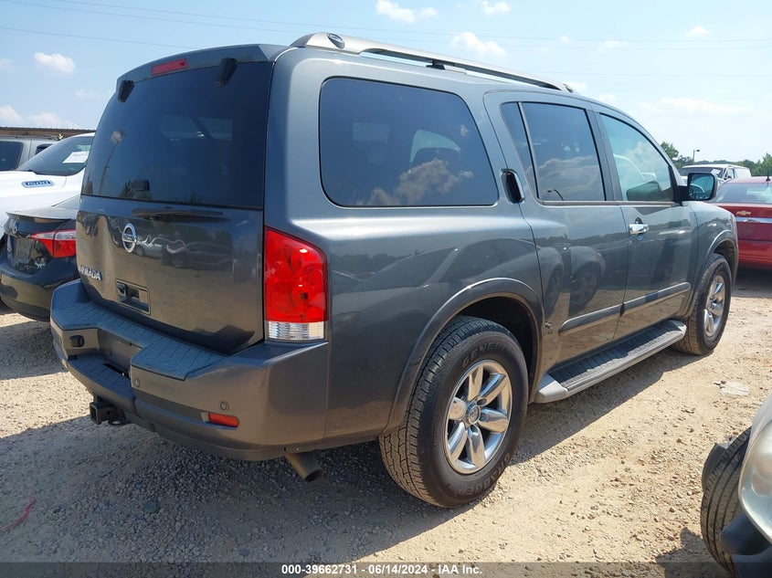 2011 Nissan Armada Sv VIN: 5N1AA0ND4BN616010 Lot: 39662731