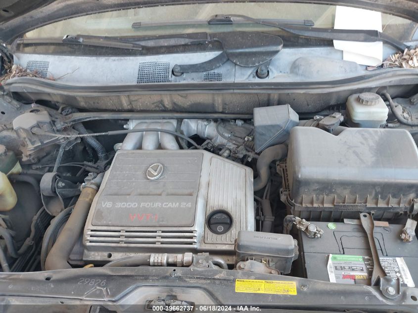 2002 Lexus Rx 300 VIN: JTJGF10UX20140286 Lot: 39662737