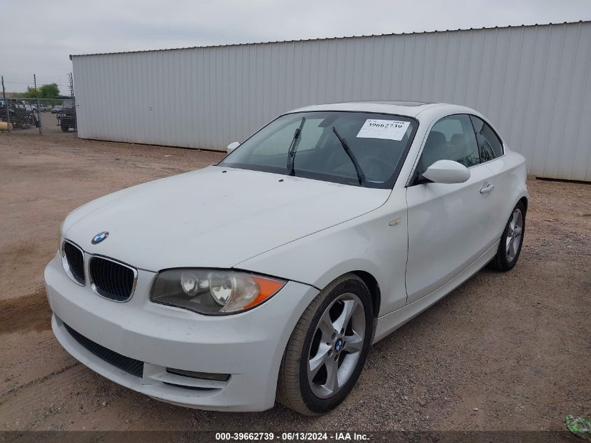 2009 BMW 128I VIN: WBAUP93589VF48689 Lot: 39662739