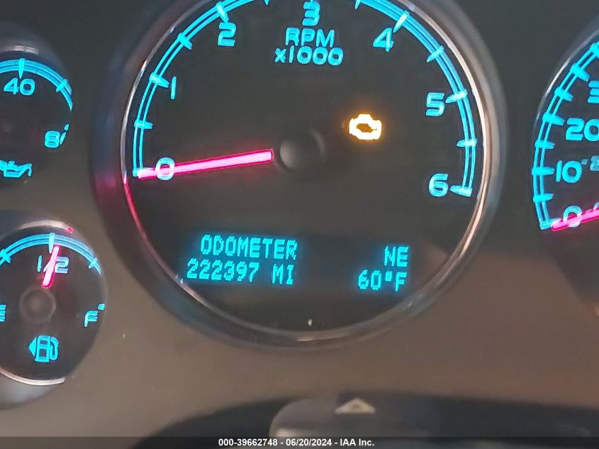 2011 Chevrolet Suburban 1500 Ltz VIN: 1GNSKKE34BR292453 Lot: 39662748