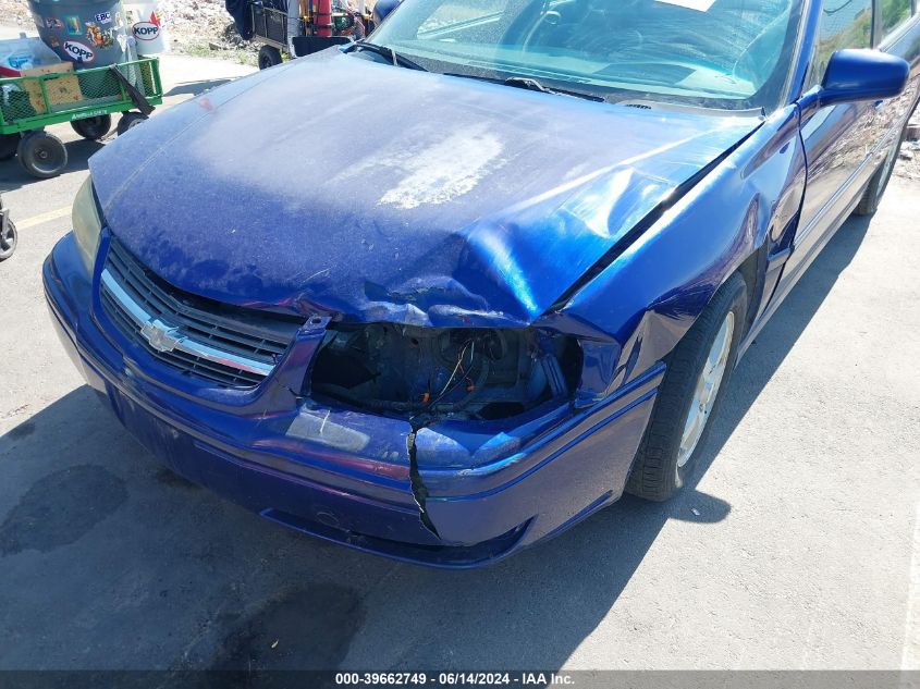 2005 Chevrolet Impala Ls VIN: 2G1WH52K259198732 Lot: 39662749