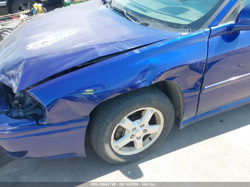 2005 Chevrolet Impala Ls VIN: 2G1WH52K259198732 Lot: 39662749