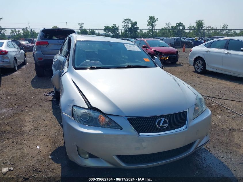 2006 Lexus Is 350 VIN: JTHBE262265005547 Lot: 39662764