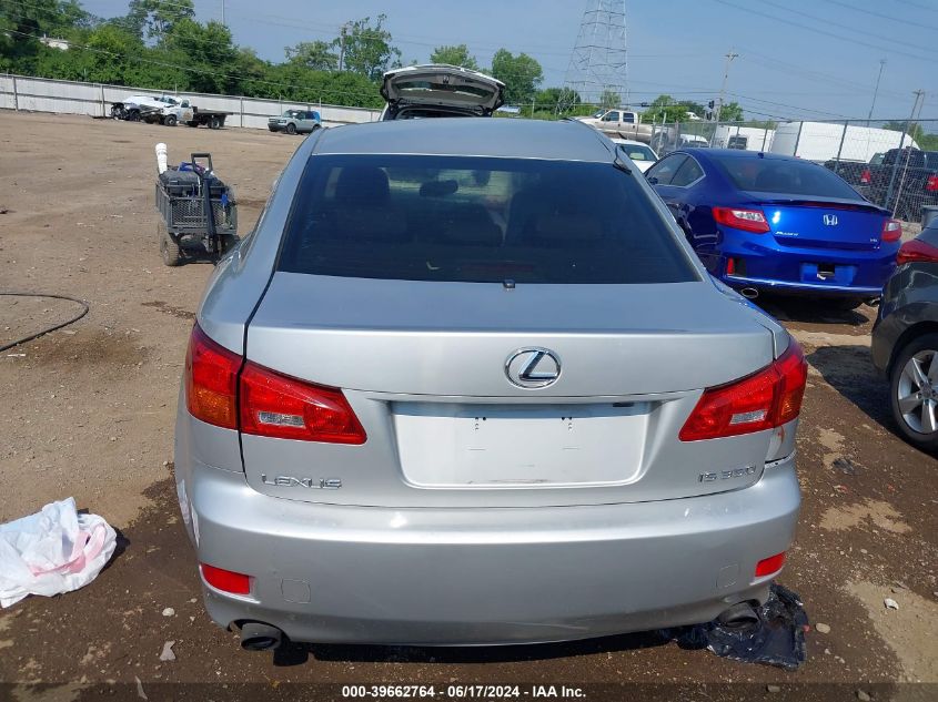 2006 Lexus Is 350 VIN: JTHBE262265005547 Lot: 39662764