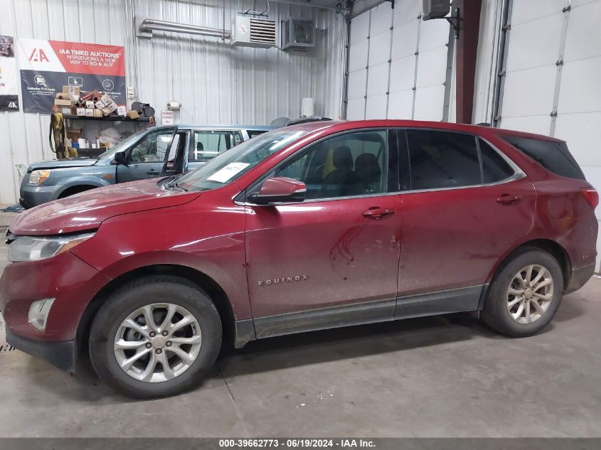 2018 Chevrolet Equinox Lt VIN: 2GNAXSEV9J6273390 Lot: 39662773