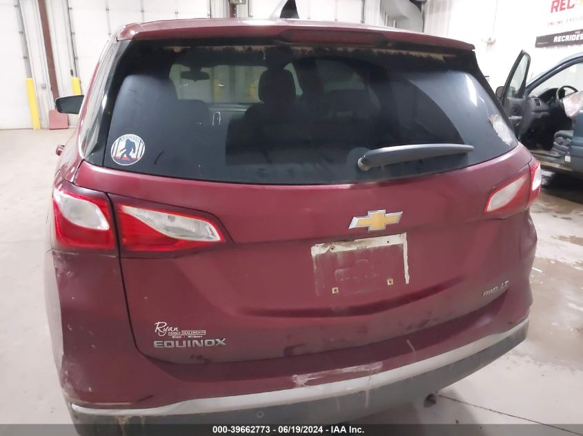 2018 Chevrolet Equinox Lt VIN: 2GNAXSEV9J6273390 Lot: 39662773