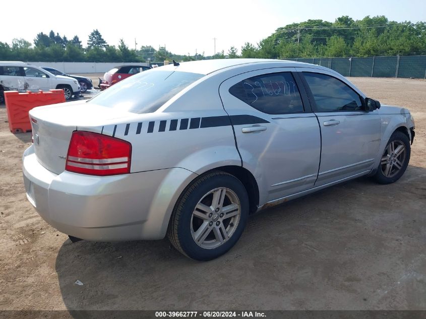 2008 Dodge Avenger Sxt VIN: 1B3LC56K78N608107 Lot: 39662777