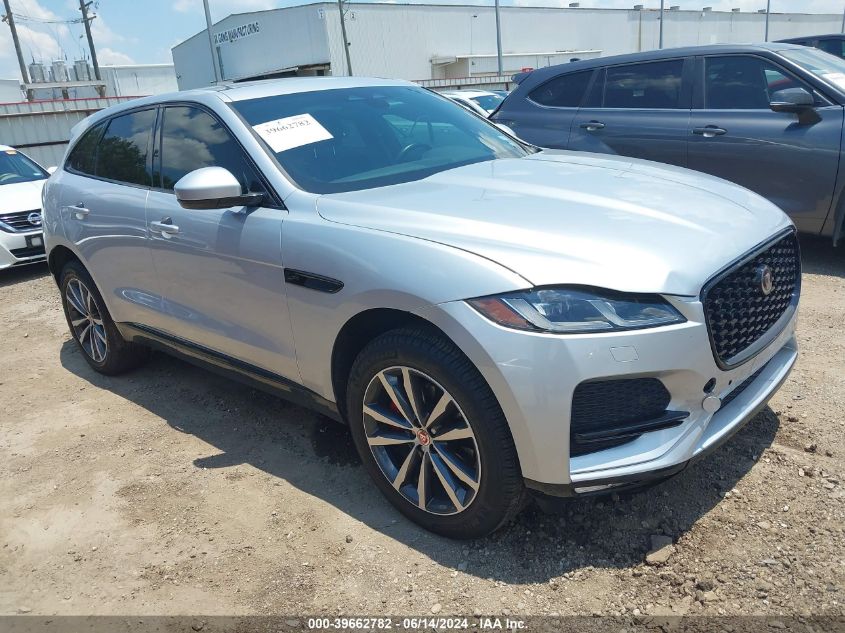 2022 Jaguar F-Pace S P250 Awd Automatic VIN: SADCJ2EX0NA698000 Lot: 39662782