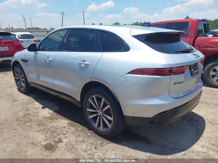 2022 Jaguar F-Pace S P250 Awd Automatic VIN: SADCJ2EX0NA698000 Lot: 39662782