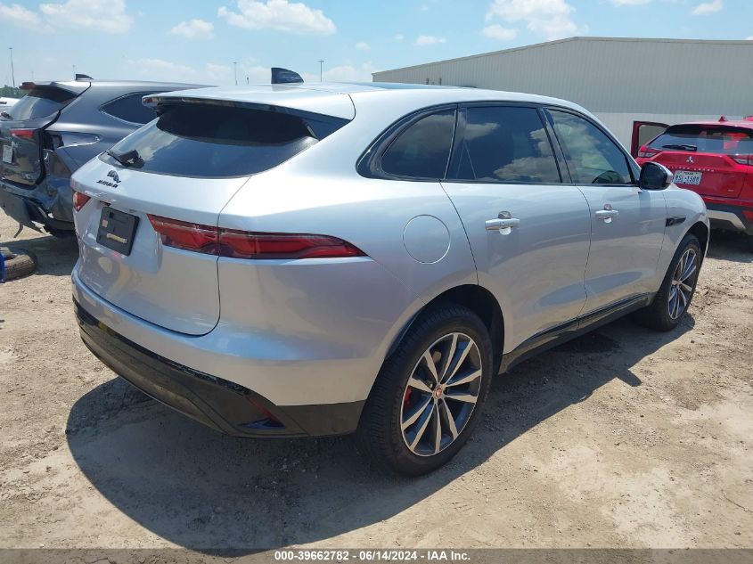 2022 Jaguar F-Pace S P250 Awd Automatic VIN: SADCJ2EX0NA698000 Lot: 39662782