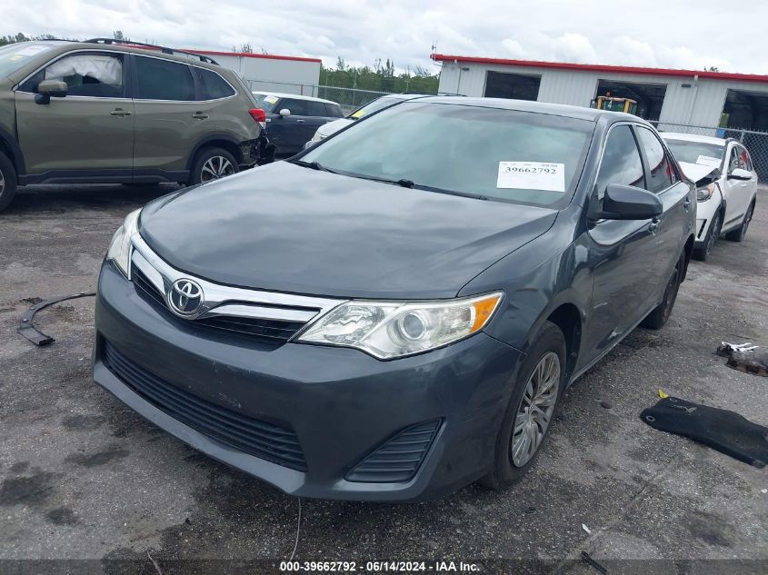 2012 Toyota Camry Le VIN: 4T1BF1FK5CU039598 Lot: 39662792