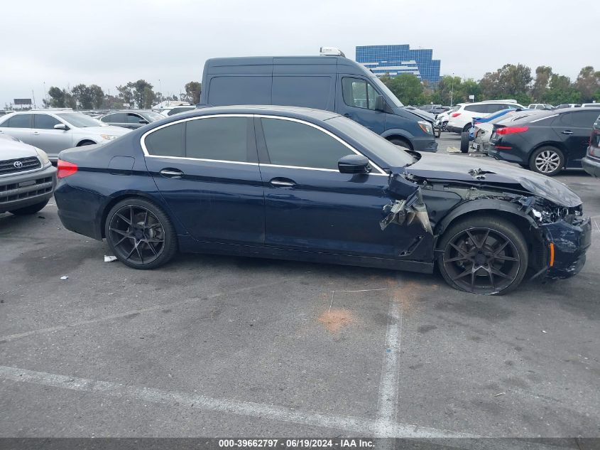 2017 BMW 530 I VIN: WBAJA5C39HG897520 Lot: 39662797