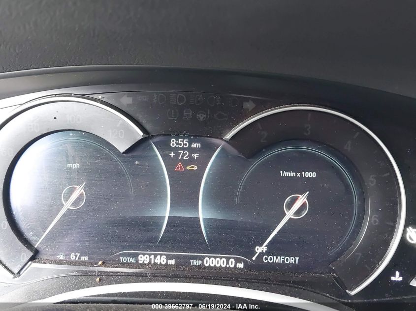 2017 BMW 530 I VIN: WBAJA5C39HG897520 Lot: 39662797