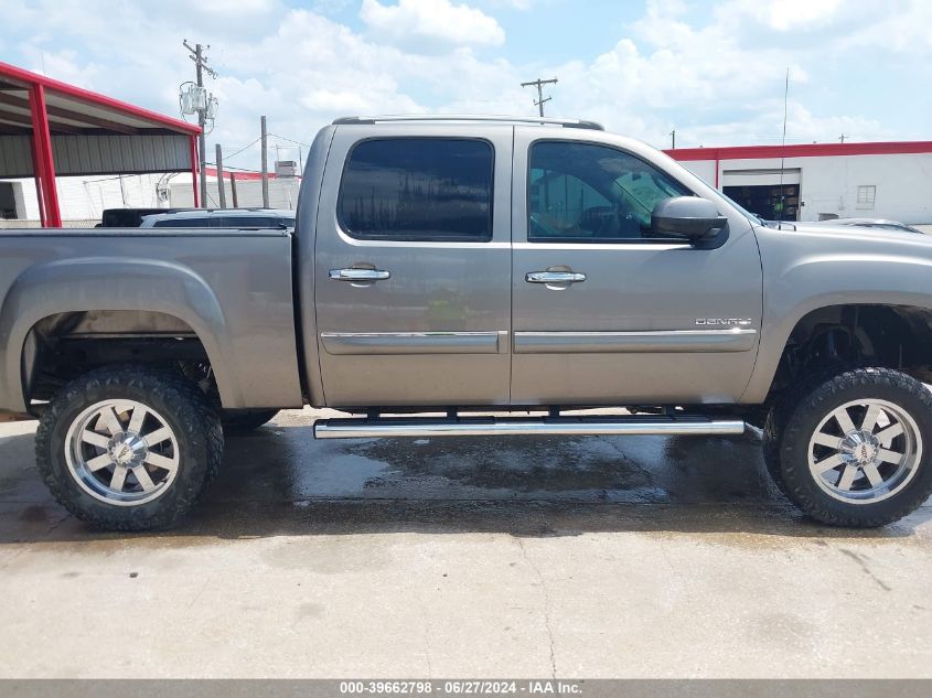2013 GMC Sierra 1500 Denali VIN: 3GTP2XE27DG101095 Lot: 39662798