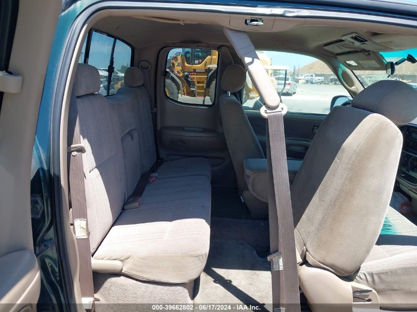 2000 Toyota Tundra Sr5 V8 VIN: 5TBBT4412YS026479 Lot: 39662802