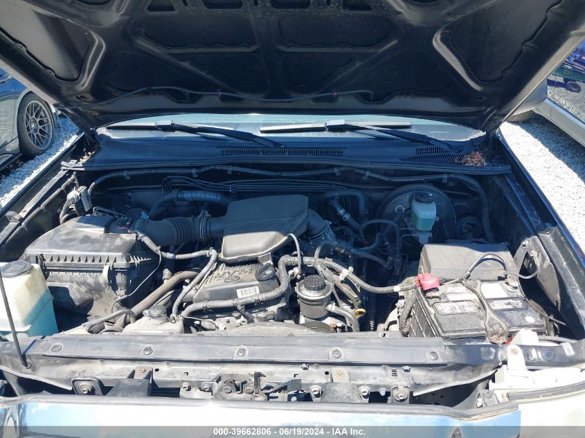 2007 Toyota Tacoma Access Cab VIN: 5TETX22N97Z343929 Lot: 39662806