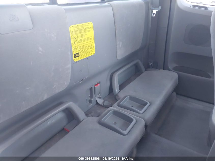 2007 Toyota Tacoma Access Cab VIN: 5TETX22N97Z343929 Lot: 39662806