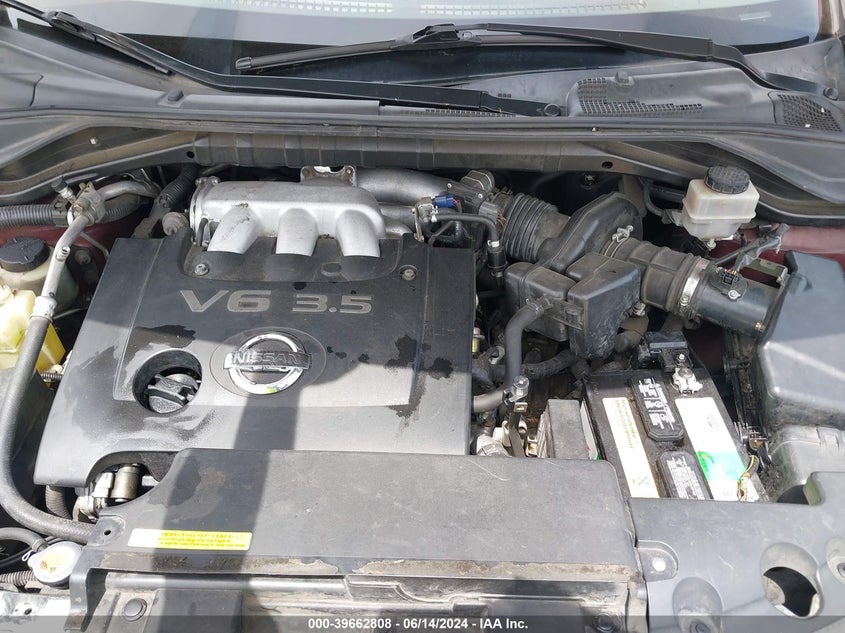 2007 Nissan Murano Se VIN: JN8AZ08W77W603641 Lot: 39662808