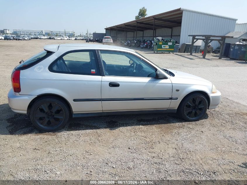 1998 Honda Civic Dx VIN: 2HGEJ6441WH118549 Lot: 39662809