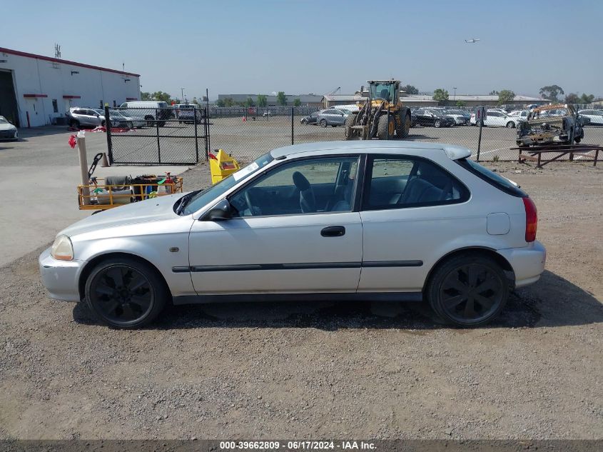 1998 Honda Civic Dx VIN: 2HGEJ6441WH118549 Lot: 39662809