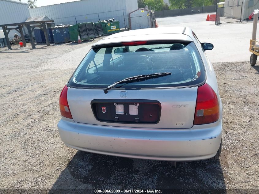 1998 Honda Civic Dx VIN: 2HGEJ6441WH118549 Lot: 39662809